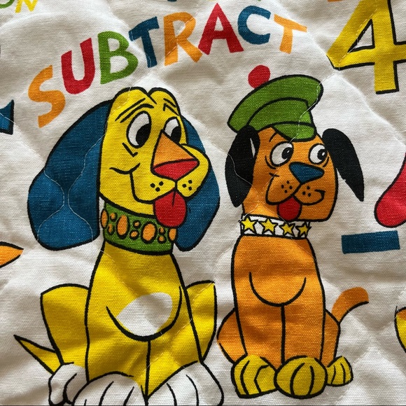 VINTAGE 80’s COLORFUL handmade blanket - Picture 8 of 13